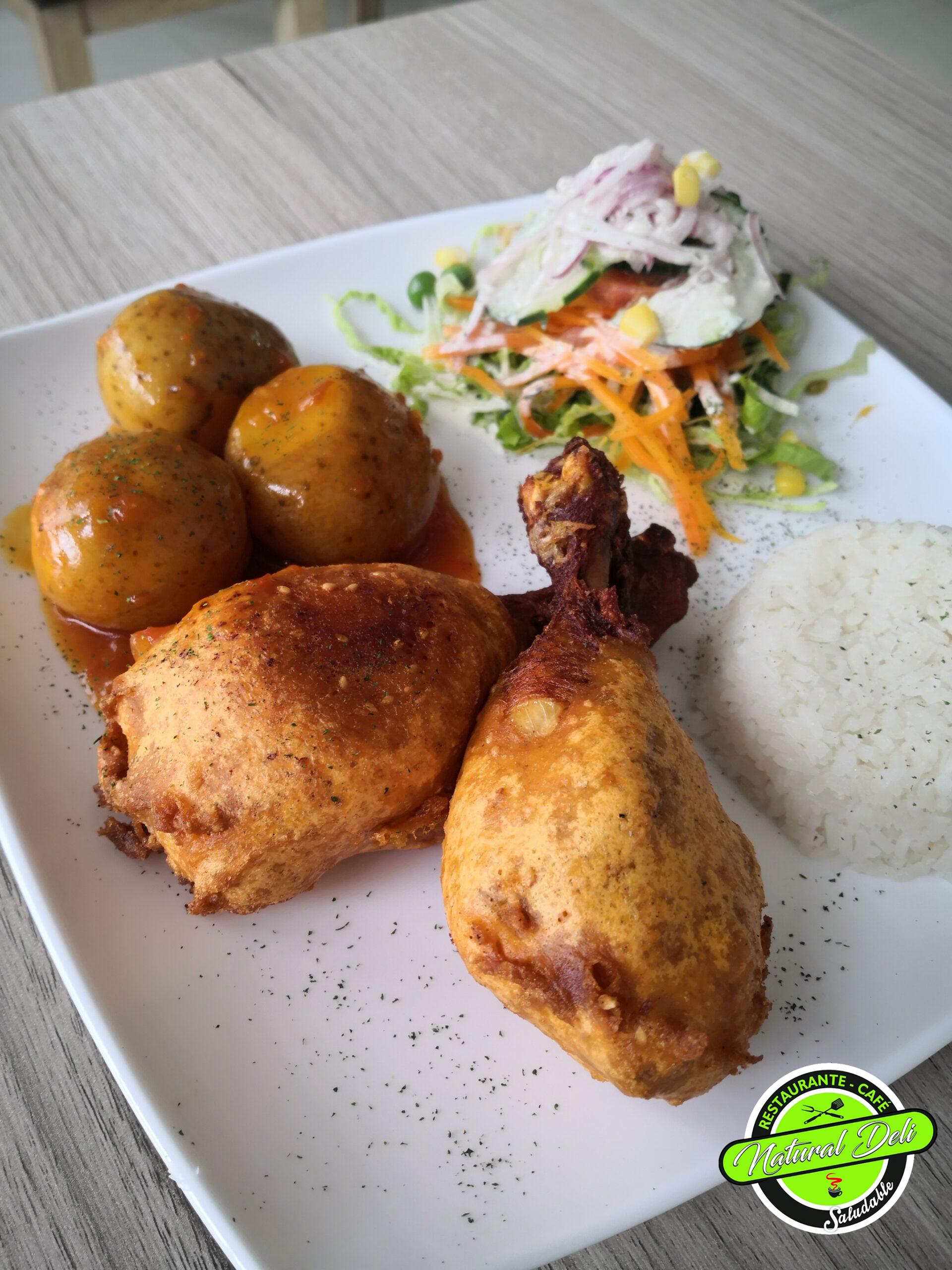 piernitas-de-pollo-a-la-orly Julianas de cerdo a la barbacoa - Natural Deli Restaurante Saludable Bogotá