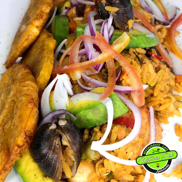 Arroz a la valenciana - Natural Deli Restaurante Saludable Bogotá Arroz a la valenciana - Natural Deli Restaurante Saludable Bogotá