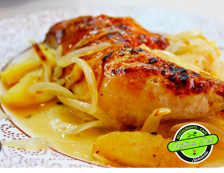 muslitos de pollo en salsa de manzana muslitos de pollo slsa de mansana bueno