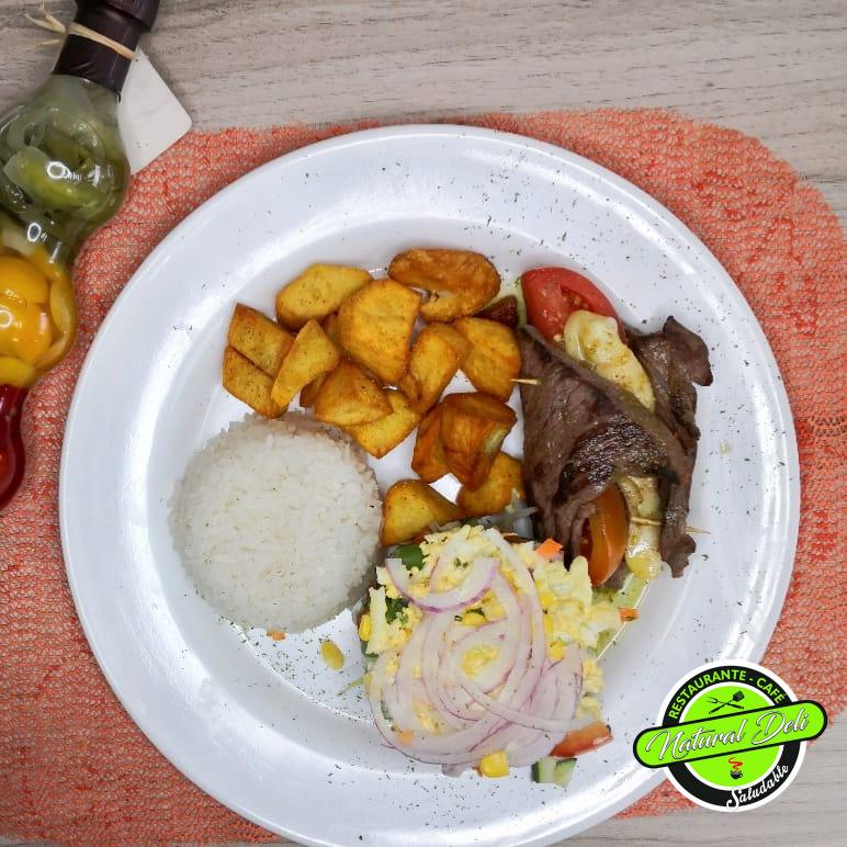 rollocarneindio Cerdo en Salsa de Tamarindo - Natural Deli Restaurante Saludable Bogotá