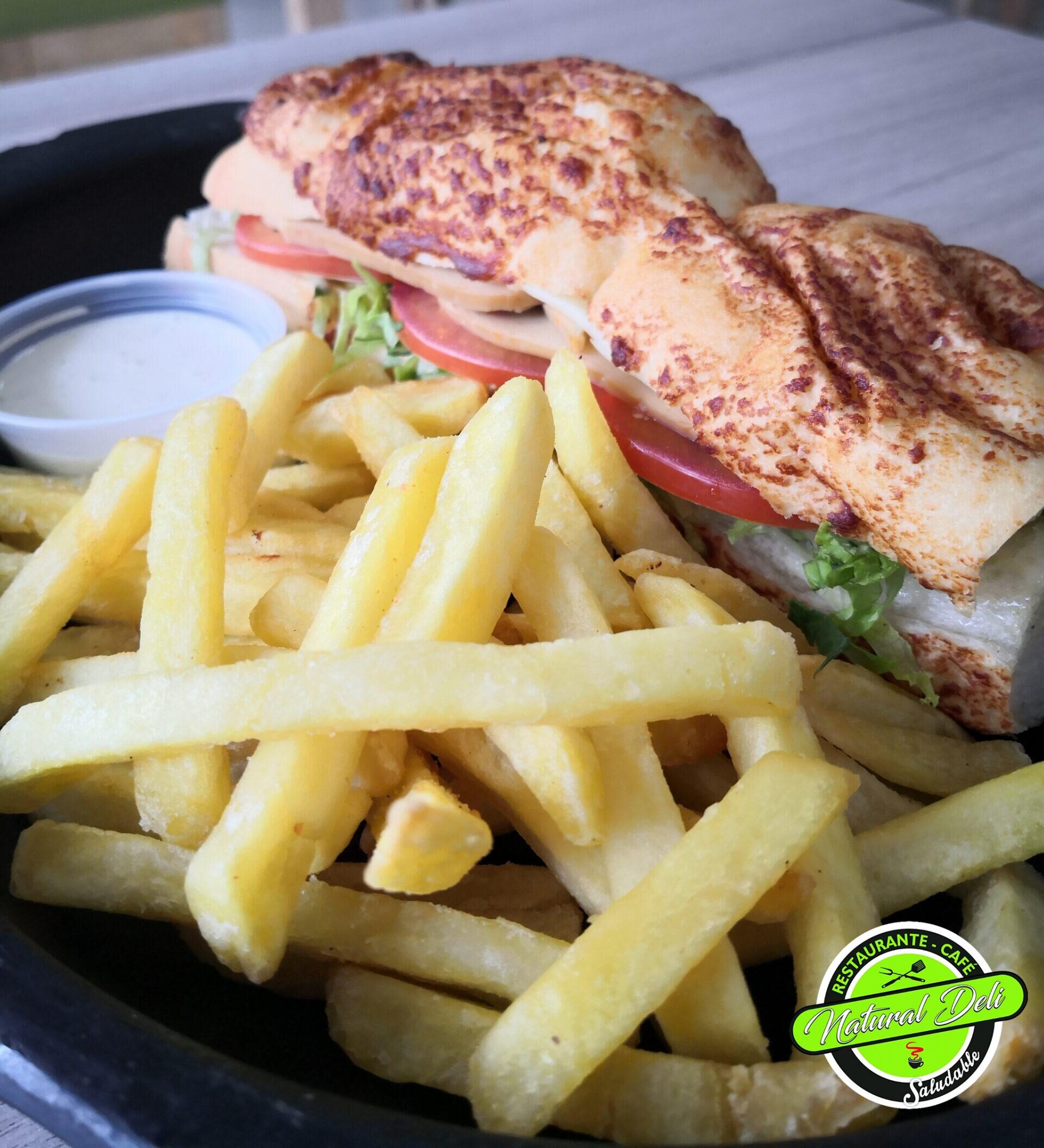 Sanduche vegetariano - Menú Vegetariano - Natural Deli - Restaurante Saludable Bogotá