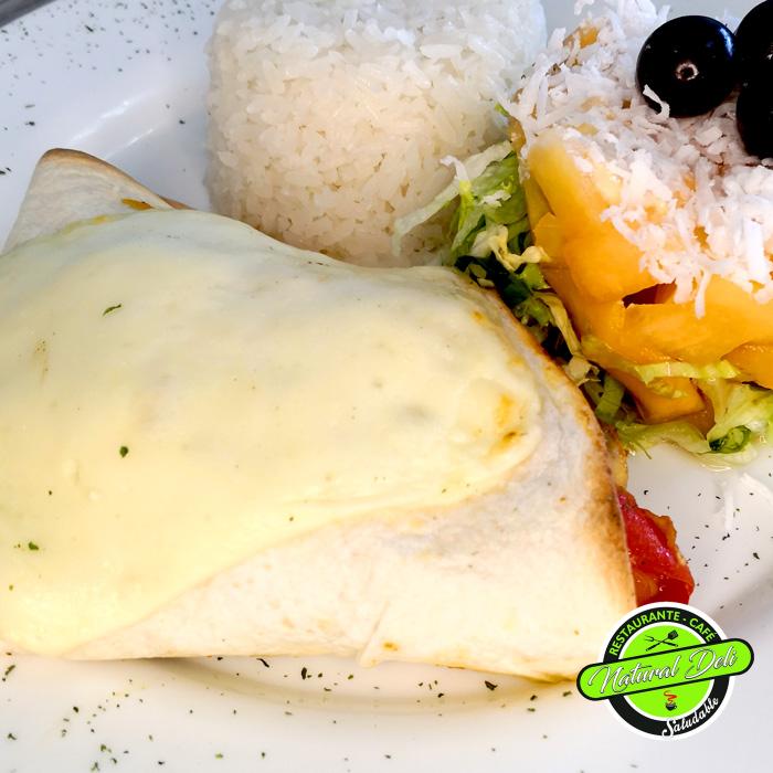 QUESADILLAS-VEGETARIANAS Burritos vegetarianos - Menú Vegetariano - Natural Deli - Restaurante saludable en Bogotá