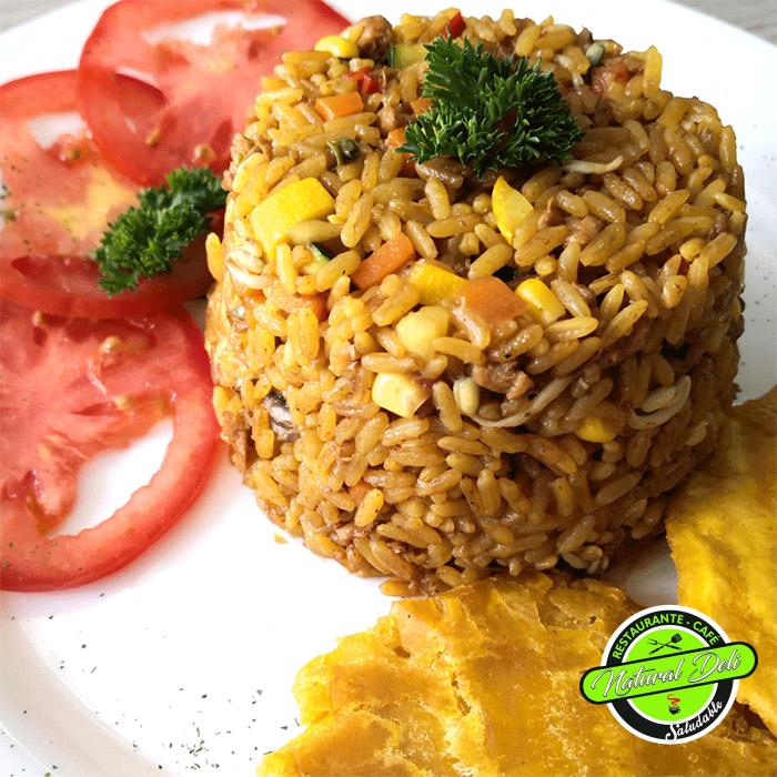 Arroz Shangai - Menú Vegetariano - Natural Deli - Restaurante Saludable Bogotá Arroz Shangai - Menú Vegetariano - Natural Deli - Restaurante Saludable Bogotá